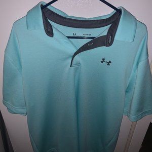 Turquoise Under Armour Polo